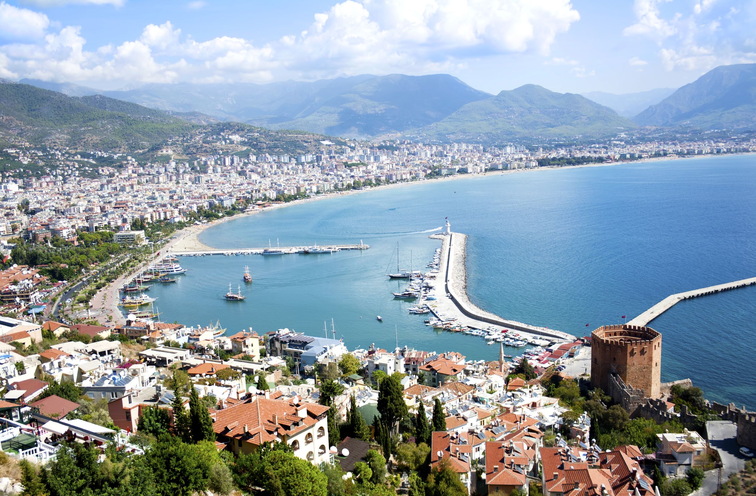 Antalya-coastline-Turkey